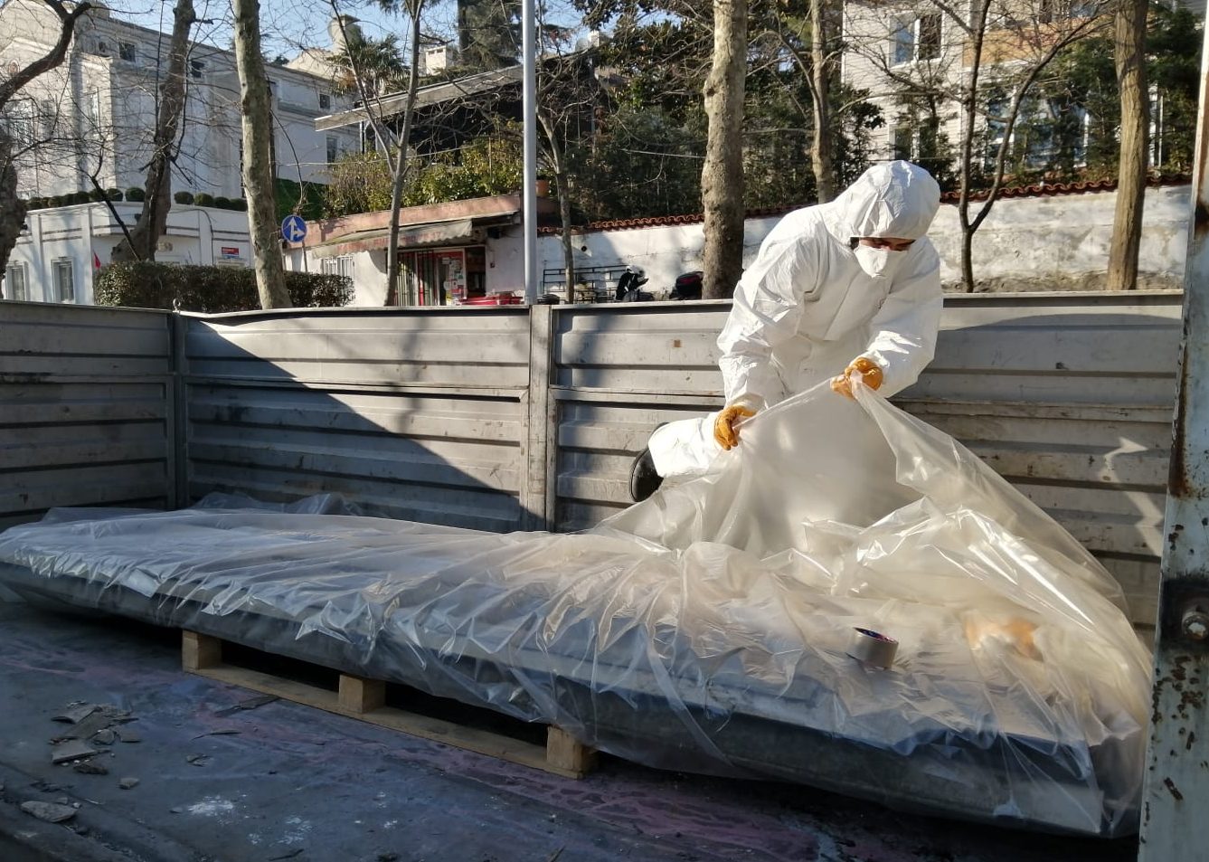 Ataşehir’de tam 28 bin 659 kiloluk asbest yok edildi